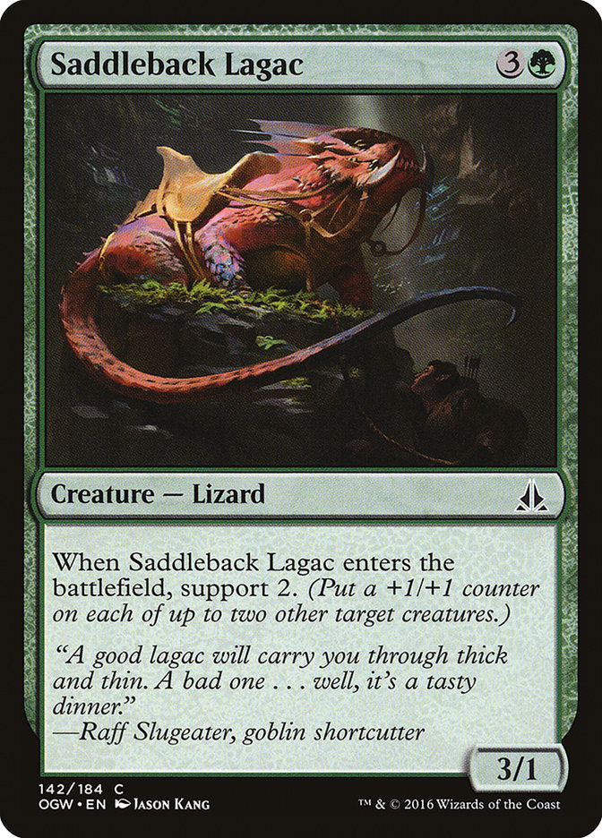 Saddleback Lagac [Oath of the Gatewatch] MTG Single Magic: The Gathering    | Red Claw Gaming