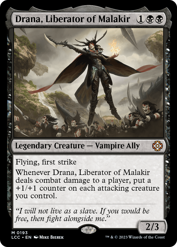 Drana, Liberator of Malakir [The Lost Caverns of Ixalan Commander] MTG Single Magic: The Gathering    | Red Claw Gaming