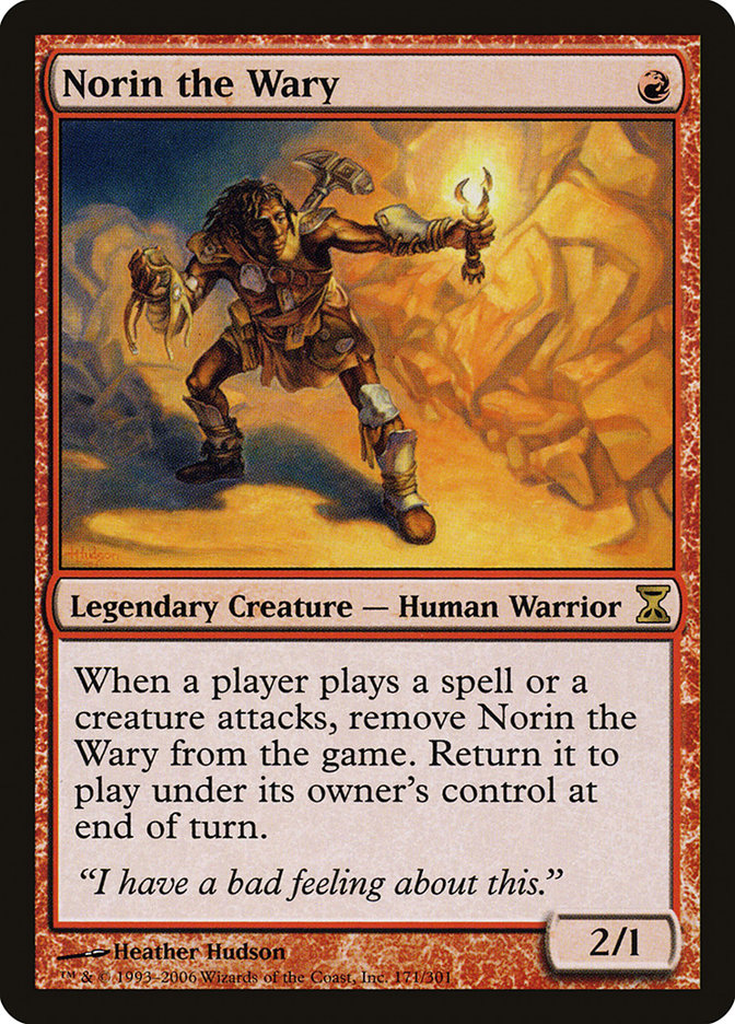 Norin the Wary [Time Spiral] MTG Single Magic: The Gathering    | Red Claw Gaming