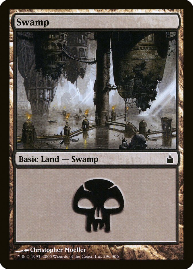 Swamp (296) [Ravnica: City of Guilds] MTG Single Magic: The Gathering    | Red Claw Gaming