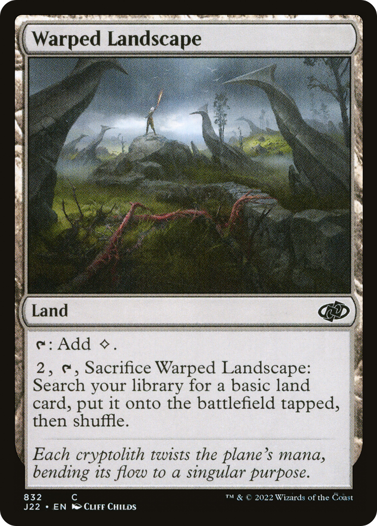 Warped Landscape [Jumpstart 2022] MTG Single Magic: The Gathering    | Red Claw Gaming