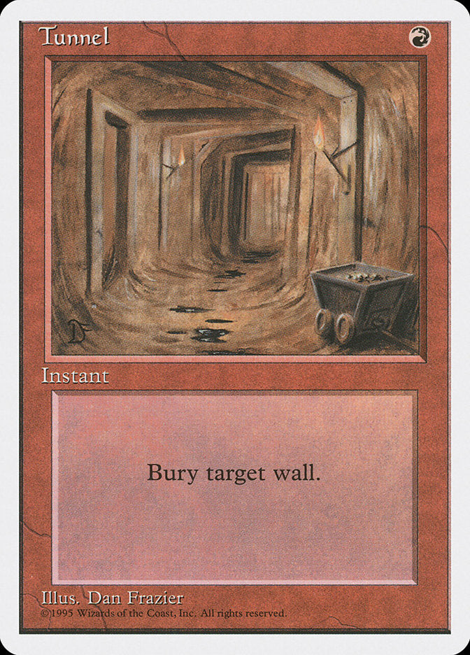 Tunnel [Fourth Edition] MTG Single Magic: The Gathering    | Red Claw Gaming