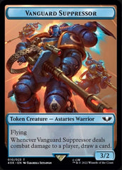 Soldier (004) // Vanguard Suppressor Double-Sided Token [Warhammer 40,000 Tokens] MTG Single Magic: The Gathering    | Red Claw Gaming