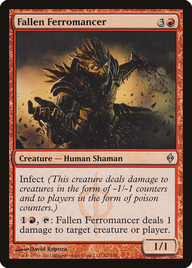 Fallen Ferromancer [New Phyrexia] MTG Single Magic: The Gathering    | Red Claw Gaming