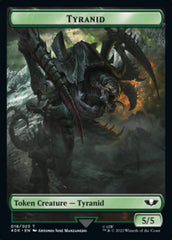 Tyranid (017) // Tyranid (018) Double-Sided Token (Surge Foil) [Warhammer 40,000 Tokens] MTG Single Magic: The Gathering    | Red Claw Gaming