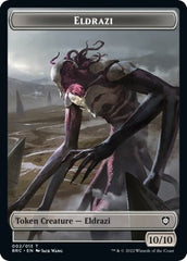 Servo // Eldrazi Double-Sided Token [The Brothers' War Commander Tokens] MTG Single Magic: The Gathering    | Red Claw Gaming