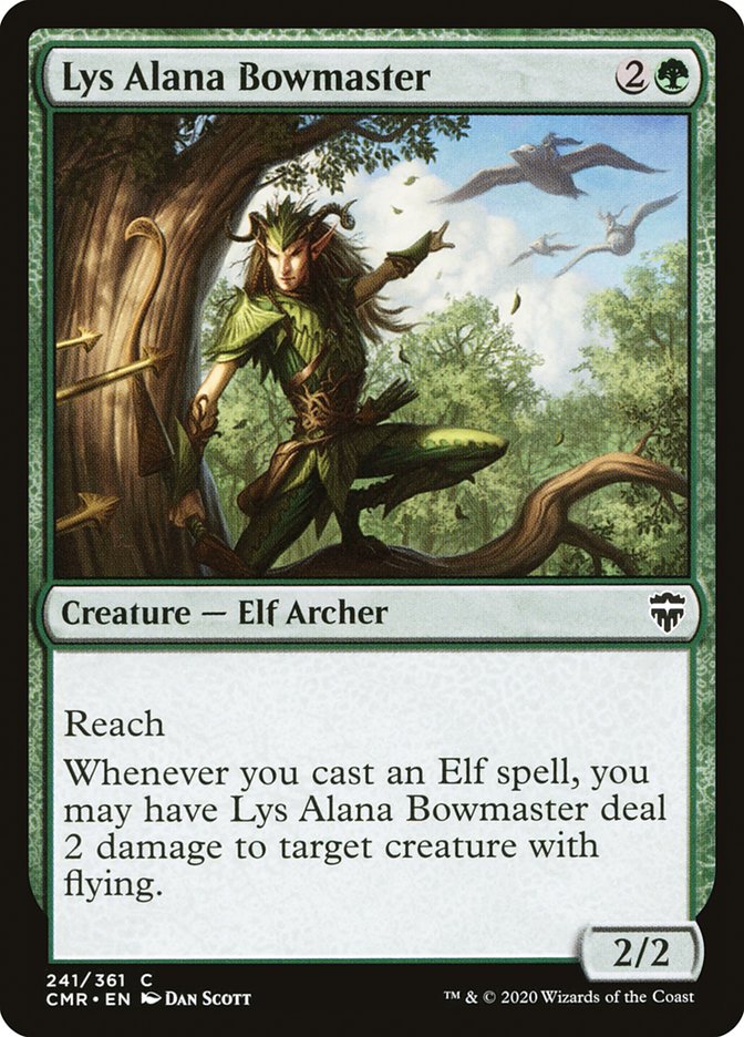 Lys Alana Bowmaster [Commander Legends] MTG Single Magic: The Gathering    | Red Claw Gaming