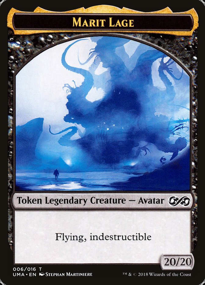Marit Lage Token [Ultimate Masters Tokens] MTG Single Magic: The Gathering    | Red Claw Gaming