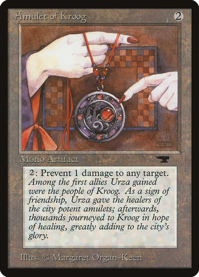 Amulet of Kroog [Antiquities] MTG Single Magic: The Gathering    | Red Claw Gaming
