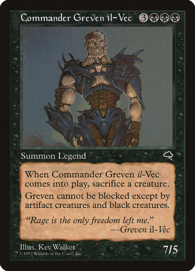 Commander Greven il-Vec [Tempest] MTG Single Magic: The Gathering    | Red Claw Gaming