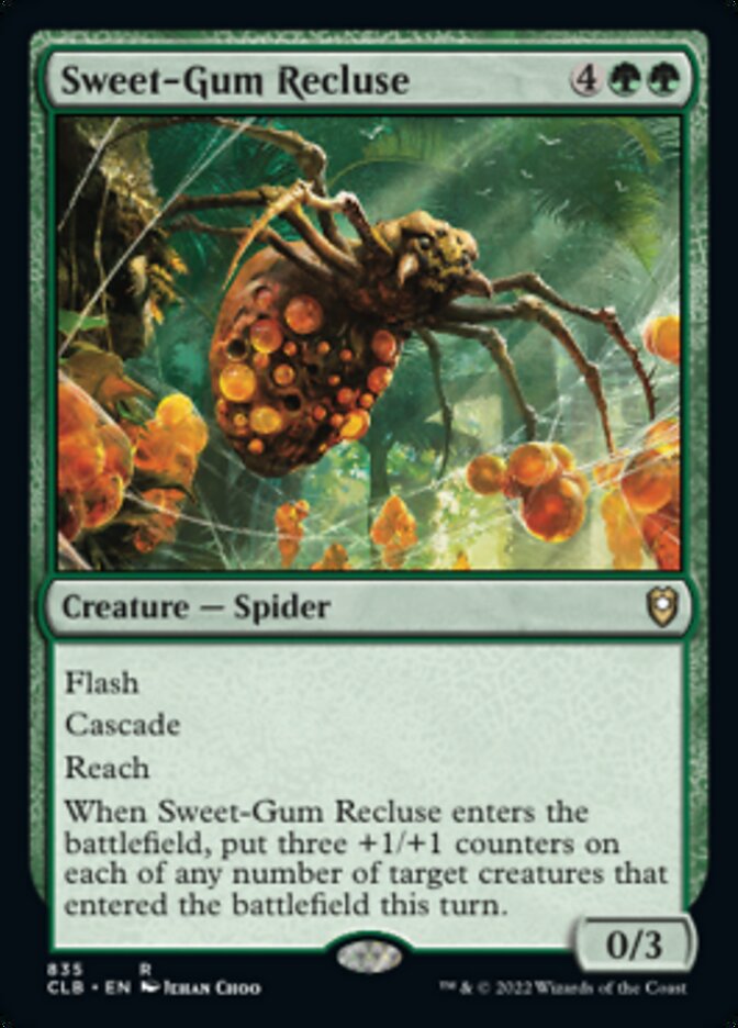 Sweet-Gum Recluse [Commander Legends: Battle for Baldur's Gate] MTG Single Magic: The Gathering    | Red Claw Gaming