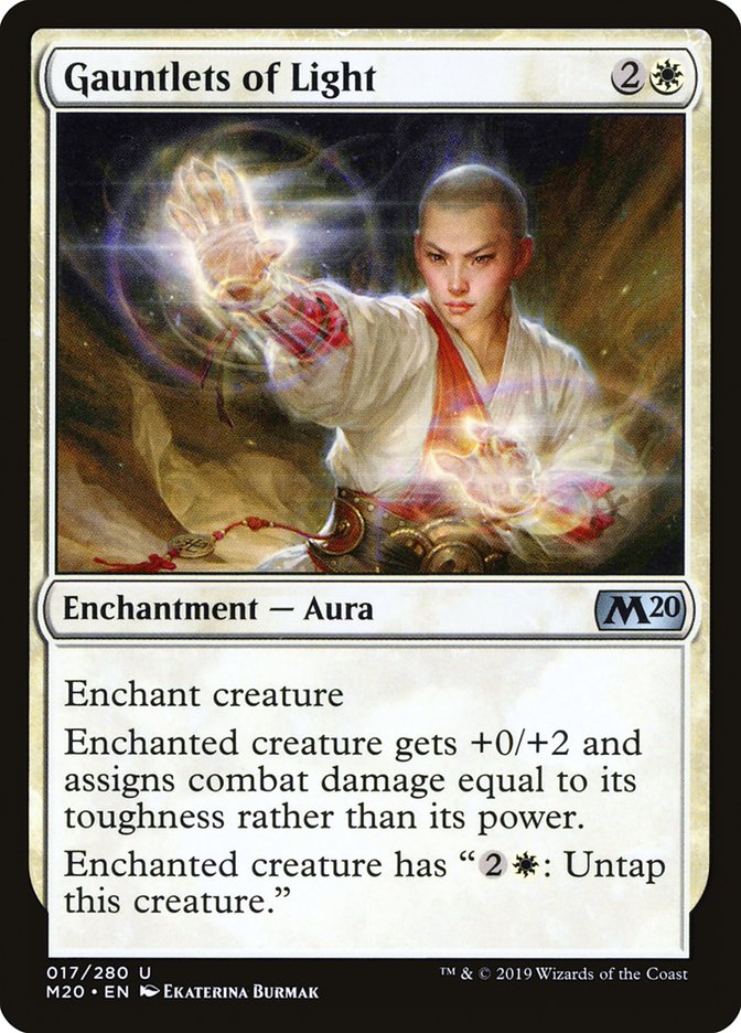 Gauntlets of Light [Core Set 2020] MTG Single Magic: The Gathering    | Red Claw Gaming