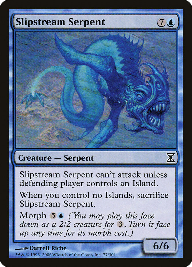 Slipstream Serpent [Time Spiral] MTG Single Magic: The Gathering    | Red Claw Gaming