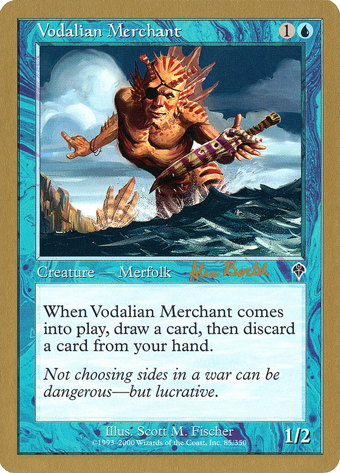 Vodalian Merchant (Alex Borteh) [World Championship Decks 2001] MTG Single Magic: The Gathering    | Red Claw Gaming