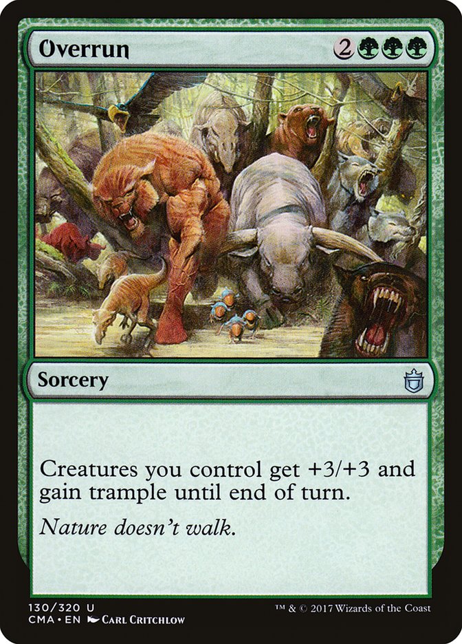 Overrun [Commander Anthology] MTG Single Magic: The Gathering    | Red Claw Gaming