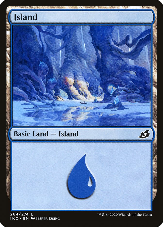 Island (264) [Ikoria: Lair of Behemoths] MTG Single Magic: The Gathering    | Red Claw Gaming