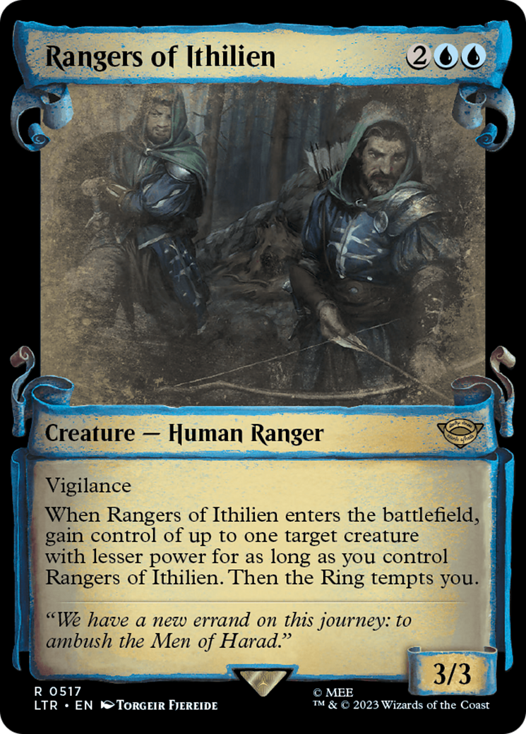 Rangers of Ithilien [The Lord of the Rings: Tales of Middle-Earth Showcase Scrolls] MTG Single Magic: The Gathering    | Red Claw Gaming