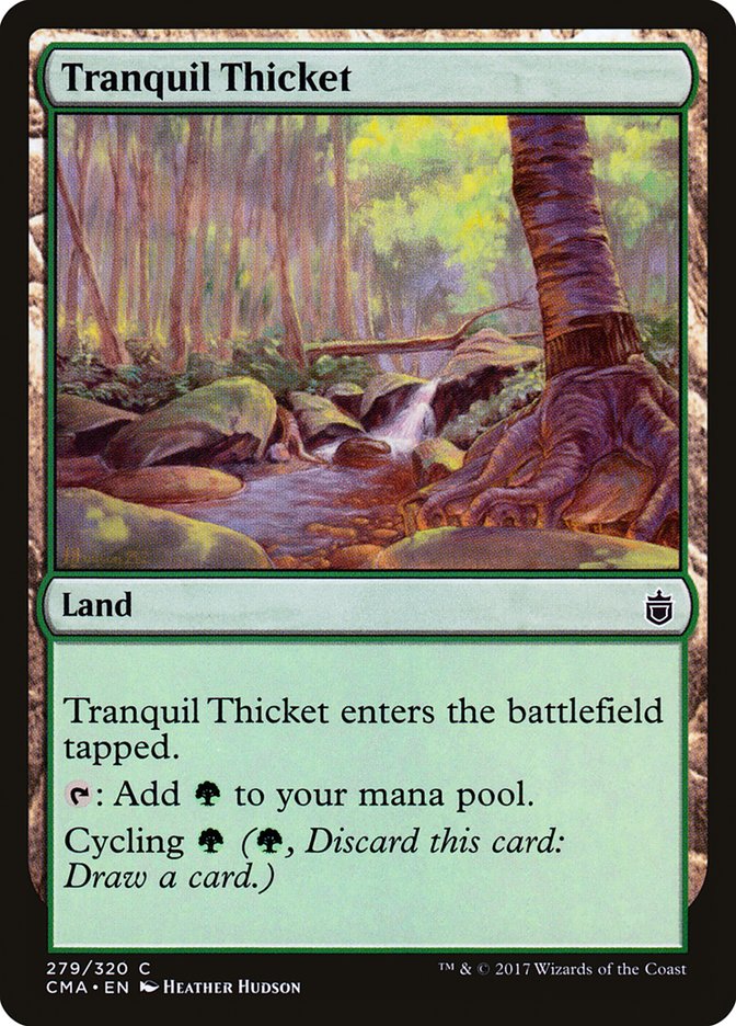 Tranquil Thicket [Commander Anthology] MTG Single Magic: The Gathering    | Red Claw Gaming