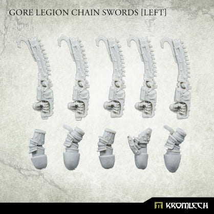 Gore Legion Chain Swords [left] (5) Minatures Kromlech    | Red Claw Gaming