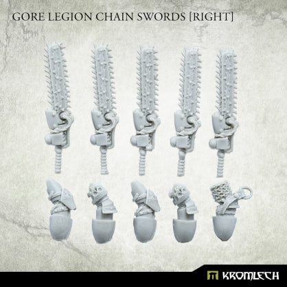 Gore Legion Chain Swords [right] (5) Minatures Kromlech    | Red Claw Gaming