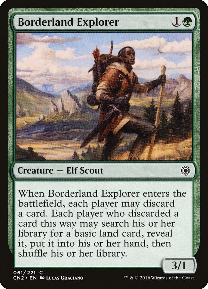 Borderland Explorer [Conspiracy: Take the Crown] MTG Single Magic: The Gathering    | Red Claw Gaming