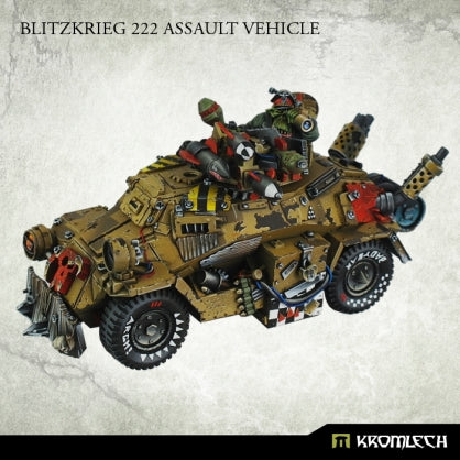Blitzkrieg 222 Assault Vehicle Minatures Kromlech    | Red Claw Gaming