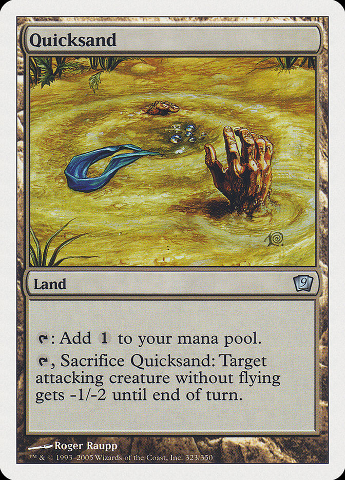 Quicksand [Ninth Edition] MTG Single Magic: The Gathering    | Red Claw Gaming