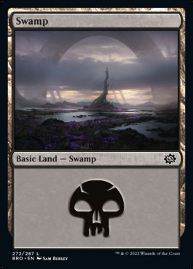 Swamp (272) [The Brothers' War] MTG Single Magic: The Gathering    | Red Claw Gaming