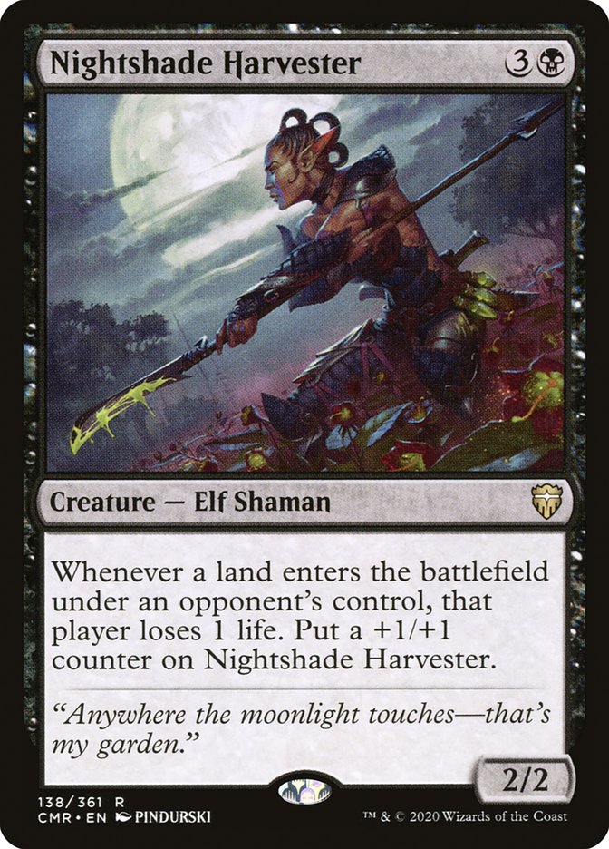 Nightshade Harvester [Commander Legends] MTG Single Magic: The Gathering    | Red Claw Gaming