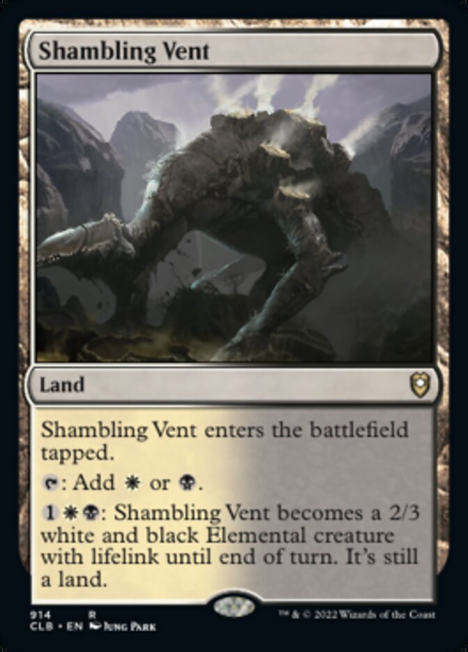 Shambling Vent [Commander Legends: Battle for Baldur's Gate] MTG Single Magic: The Gathering    | Red Claw Gaming