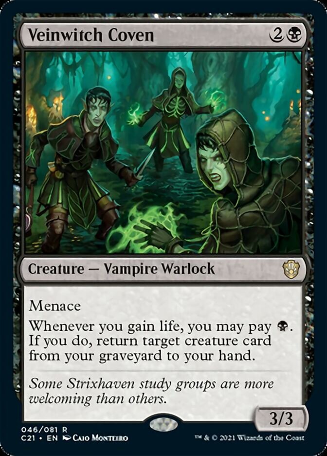 Veinwitch Coven [Commander 2021] MTG Single Magic: The Gathering    | Red Claw Gaming