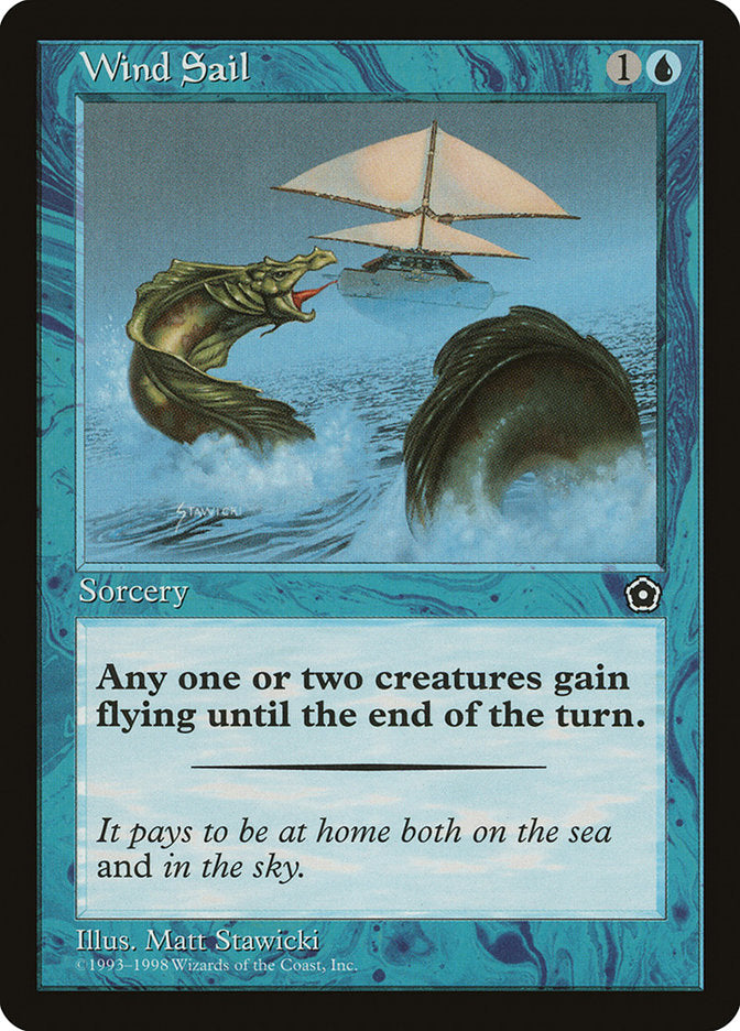 Wind Sail [Portal Second Age] MTG Single Magic: The Gathering    | Red Claw Gaming