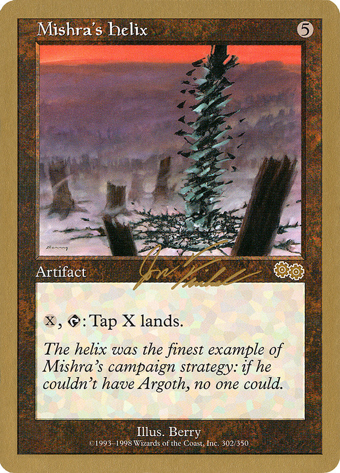 Mishra's Helix (Jon Finkel) [World Championship Decks 2000] MTG Single Magic: The Gathering    | Red Claw Gaming