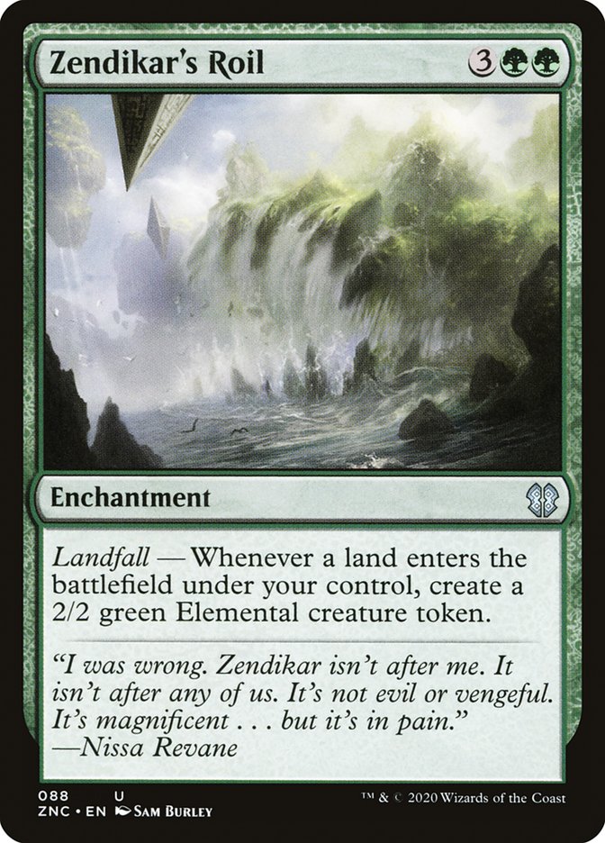 Zendikar's Roil [Zendikar Rising Commander] MTG Single Magic: The Gathering    | Red Claw Gaming