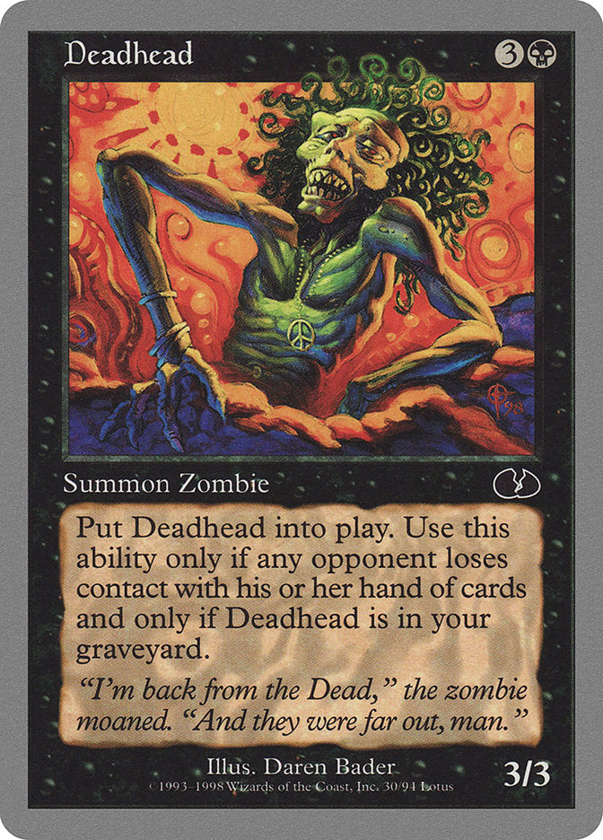 Deadhead [Unglued] MTG Single Magic: The Gathering    | Red Claw Gaming