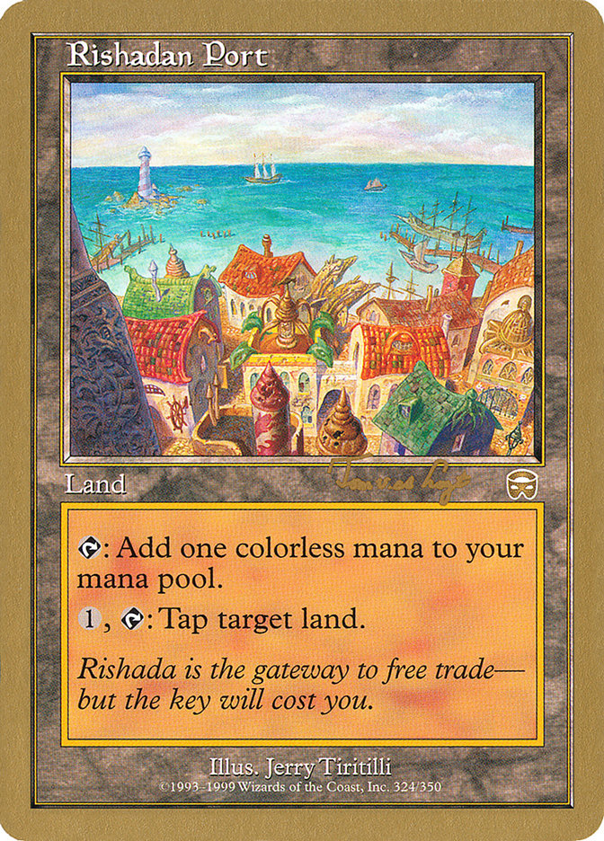 Rishadan Port (Tom van de Logt) [World Championship Decks 2001] MTG Single Magic: The Gathering    | Red Claw Gaming