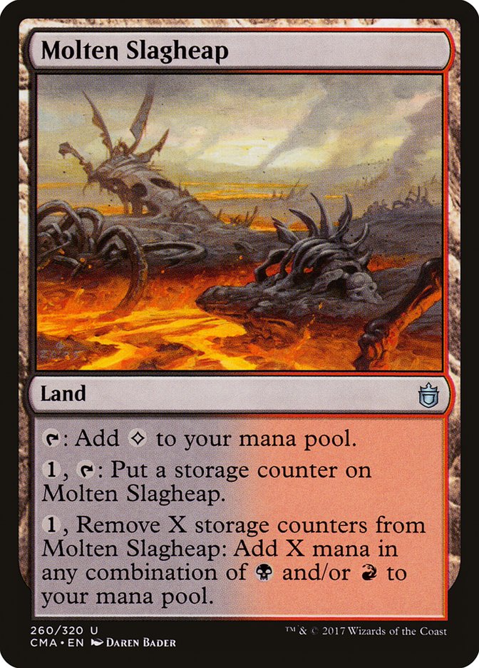 Molten Slagheap [Commander Anthology] MTG Single Magic: The Gathering    | Red Claw Gaming