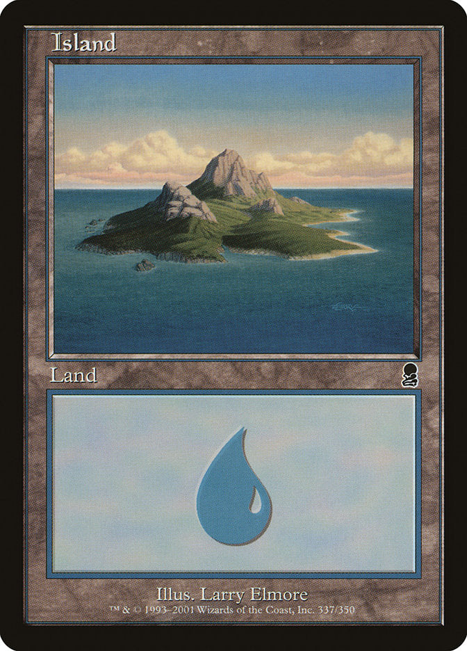 Island (337) [Odyssey] MTG Single Magic: The Gathering    | Red Claw Gaming