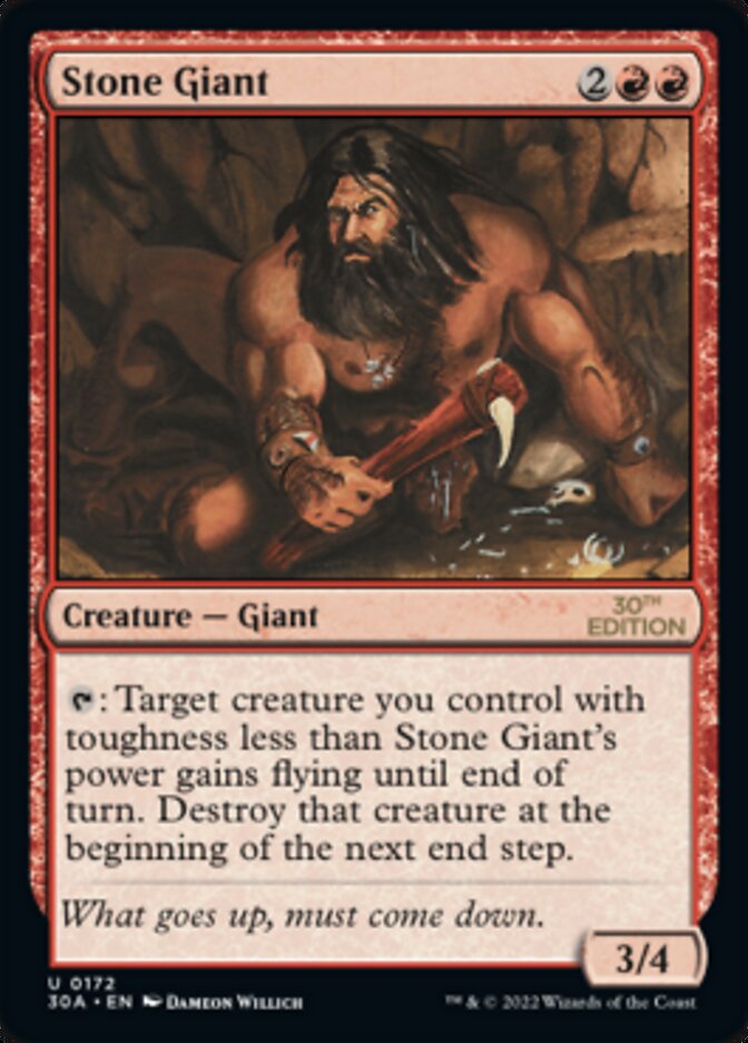 Stone Giant [30th Anniversary Edition] MTG Single Magic: The Gathering    | Red Claw Gaming