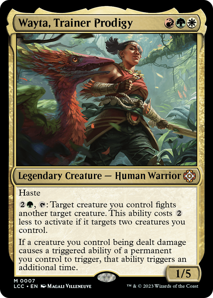 Wayta, Trainer Prodigy [The Lost Caverns of Ixalan Commander] MTG Single Magic: The Gathering    | Red Claw Gaming