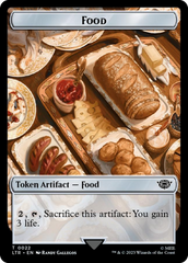 Orc Army (0018) // Food (0022) Double-Sided Token (Surge Foil) [The Lord of the Rings: Tales of Middle-Earth Tokens] MTG Single Magic: The Gathering    | Red Claw Gaming