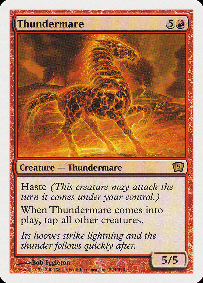 Thundermare [Ninth Edition] MTG Single Magic: The Gathering    | Red Claw Gaming