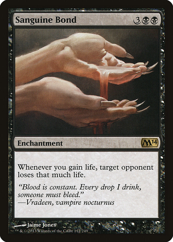 Sanguine Bond [Magic 2014] MTG Single Magic: The Gathering    | Red Claw Gaming