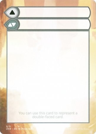 Helper Card (5/9) [Zendikar Rising Tokens] MTG Single Magic: The Gathering    | Red Claw Gaming