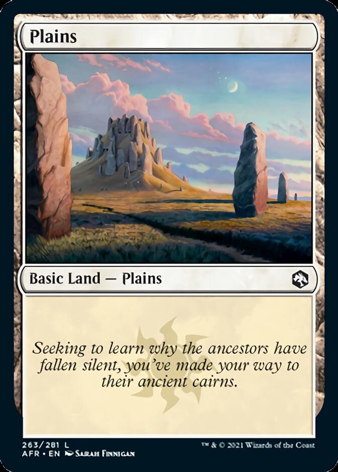 Plains (263) [Dungeons & Dragons: Adventures in the Forgotten Realms] MTG Single Magic: The Gathering    | Red Claw Gaming