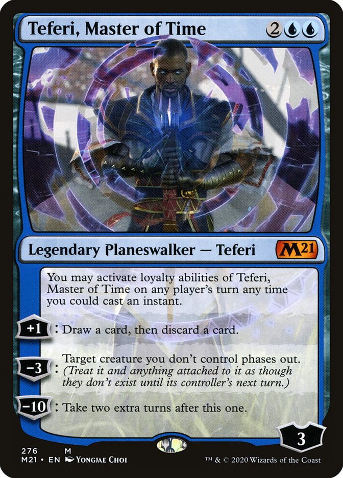 Teferi, Master of Time (276) [Core Set 2021] MTG Single Magic: The Gathering    | Red Claw Gaming