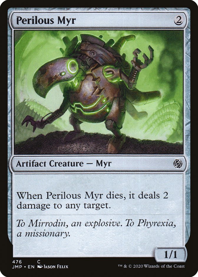 Perilous Myr [Jumpstart] MTG Single Magic: The Gathering    | Red Claw Gaming