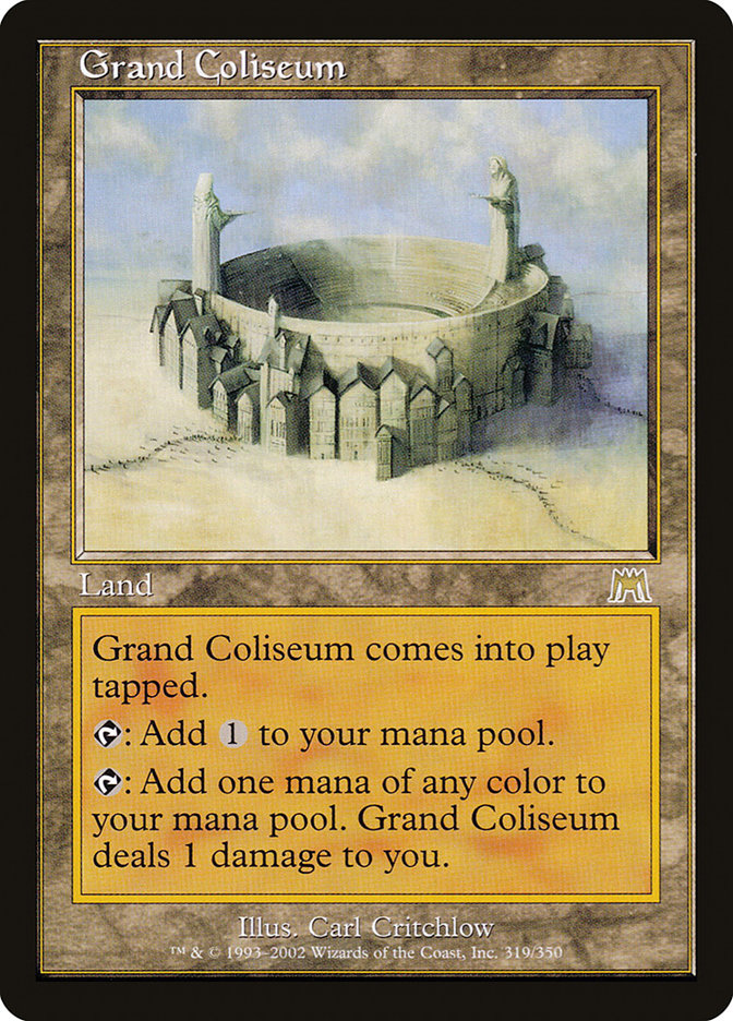 Grand Coliseum [Onslaught] MTG Single Magic: The Gathering    | Red Claw Gaming