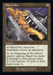 Black Vise (Retro) [30th Anniversary Edition] MTG Single Magic: The Gathering    | Red Claw Gaming