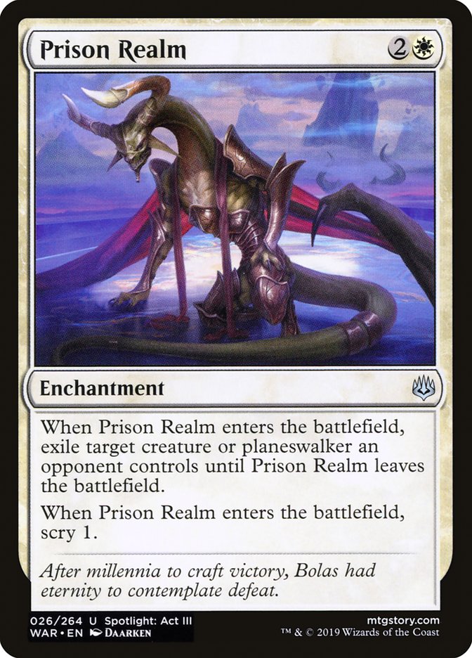 Prison Realm [War of the Spark] MTG Single Magic: The Gathering    | Red Claw Gaming